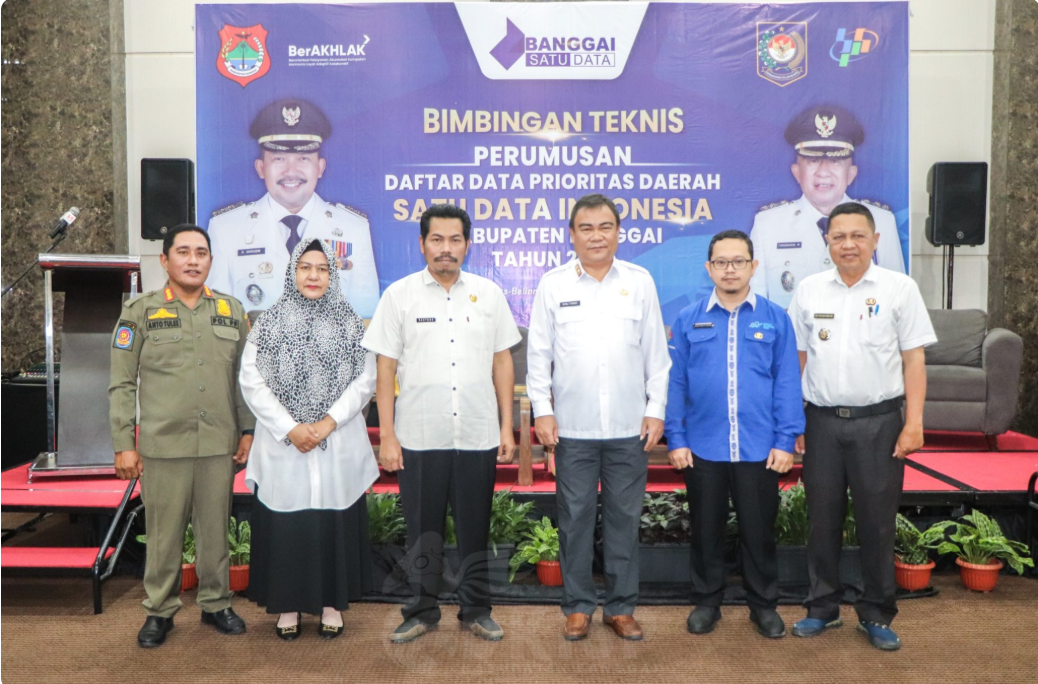 Meningkatkan Kapasitas Pengelolaan Data Prioritas DKISP Gelar Bimtek Banggai Satu Data